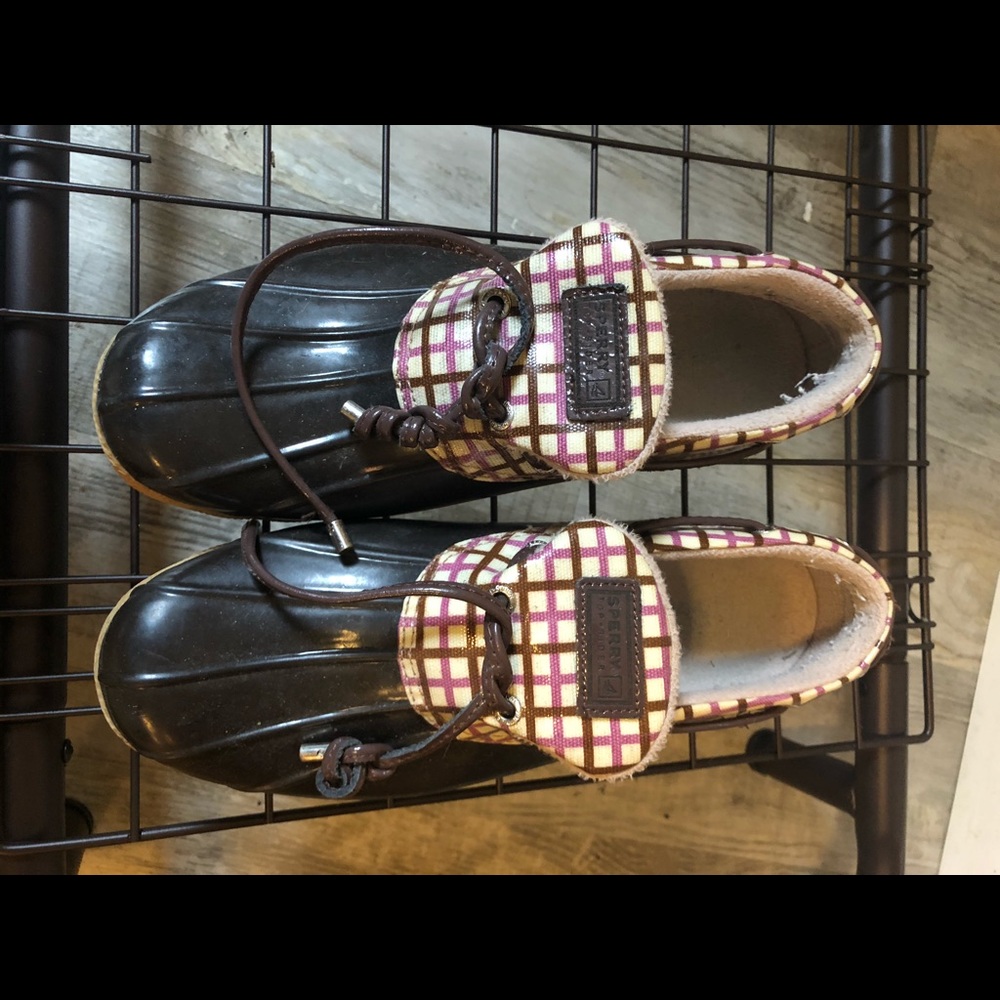 Sperry rain shoes
